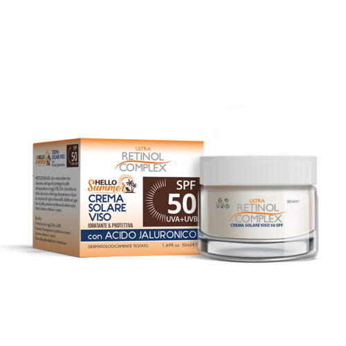 Cremă de zi SPF 50 cu acid hialuronic - 50 ml